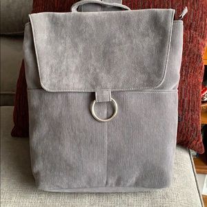 Great Handmade Corduroy & Microfiber Backpack—NWOT